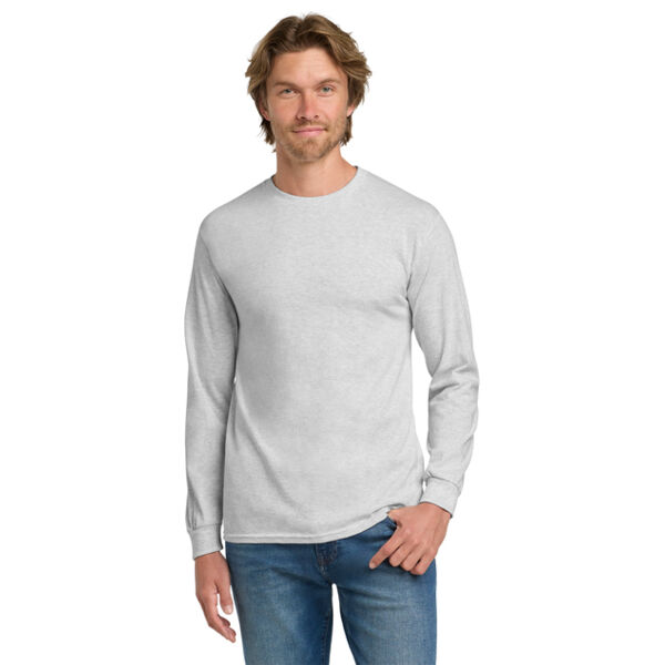 Heavy Cotton 100% Cotton Long Sleeve T Shirt Thumbnail