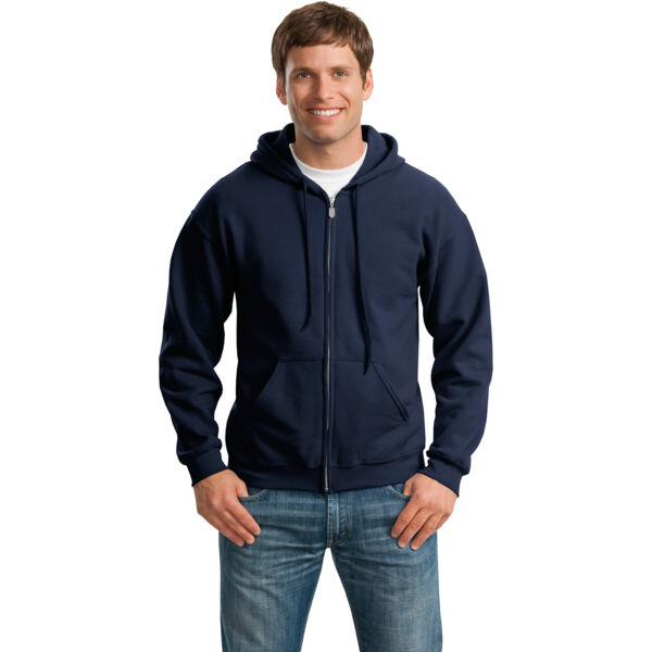 Heavy Blend Full Zip Hooded Sweatshirt Thumbnail
