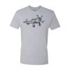 Premium Tee, Next Level Unisex Cotton T-Shirt Thumbnail